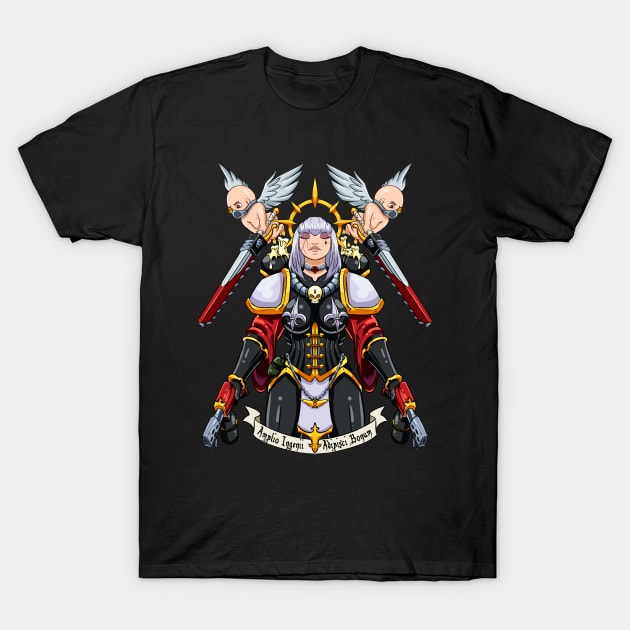 Git Gud Warrior Nun T-Shirt by JXG